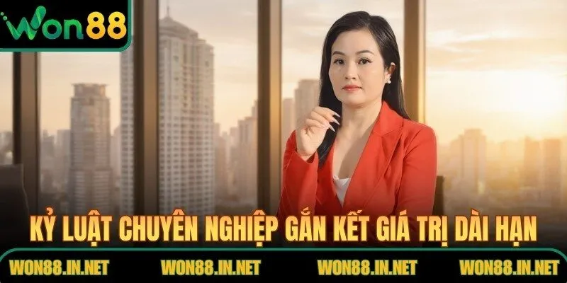Kỷ luật chuyên nghiệp gắn kết giá trị dài hạn