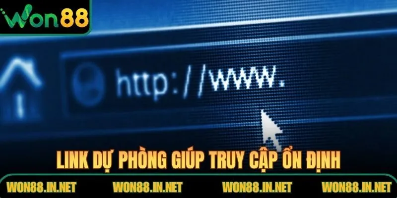 Link dự phòng giúp truy cập ổn định khi web chính bị chặn