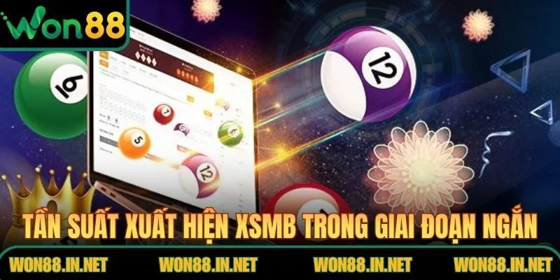 Tần suất xuất hiện XSMB trong giai đoạn ngắn hạn