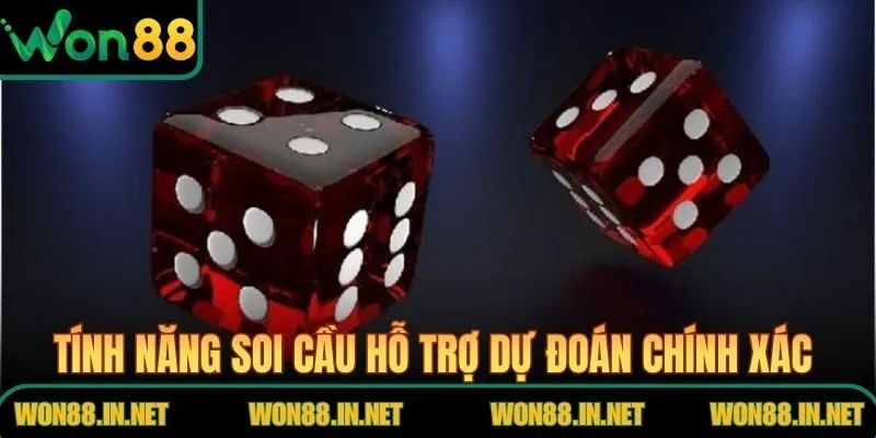 Tính năng soi cầu hỗ trợ hội viên WON88 dự đoán chính xác hơn