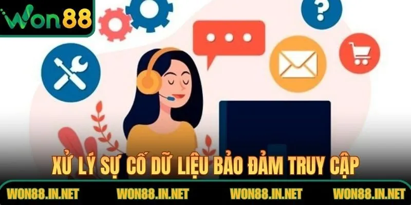 Xử lý sự cố dữ liệu bảo đảm truy cập